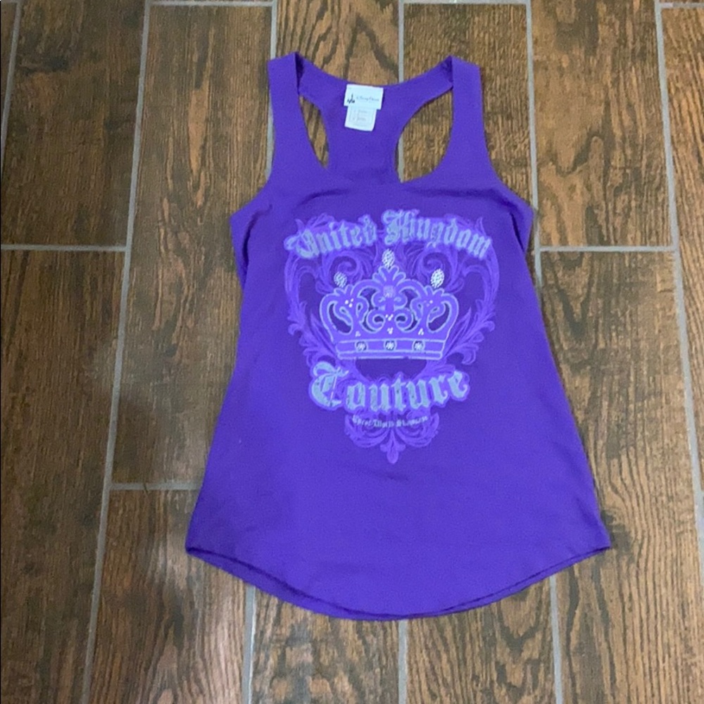 Purple tank